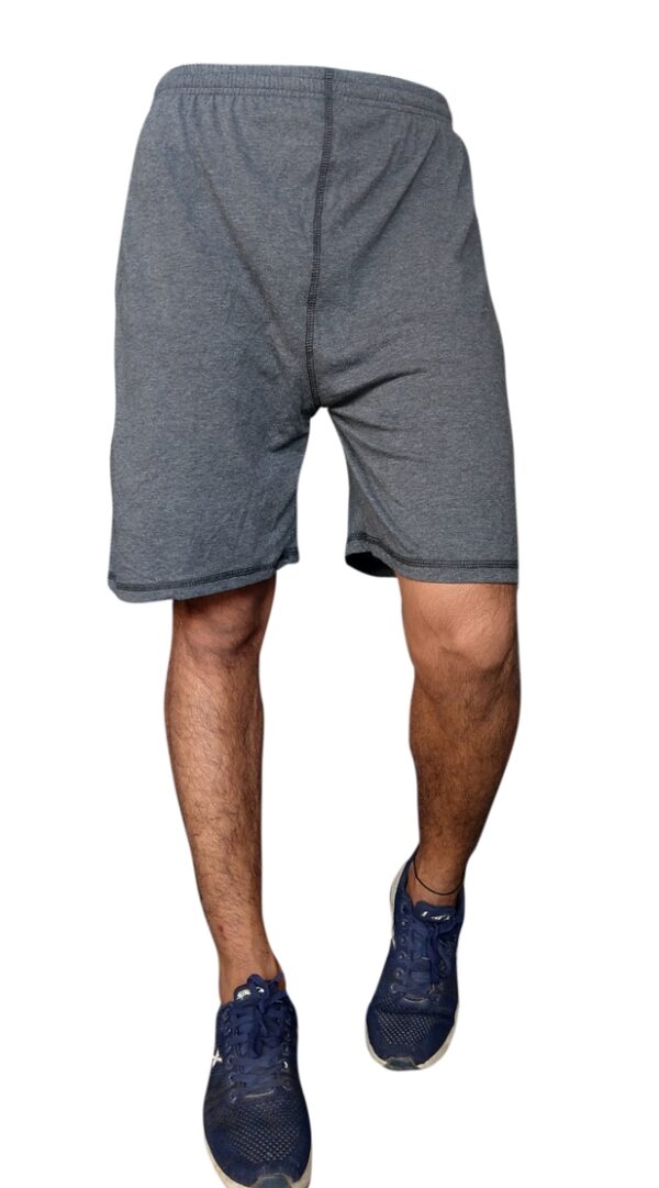 mens cotton shorts with zip pockets