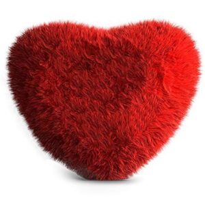 Heart Shape Cushion Red