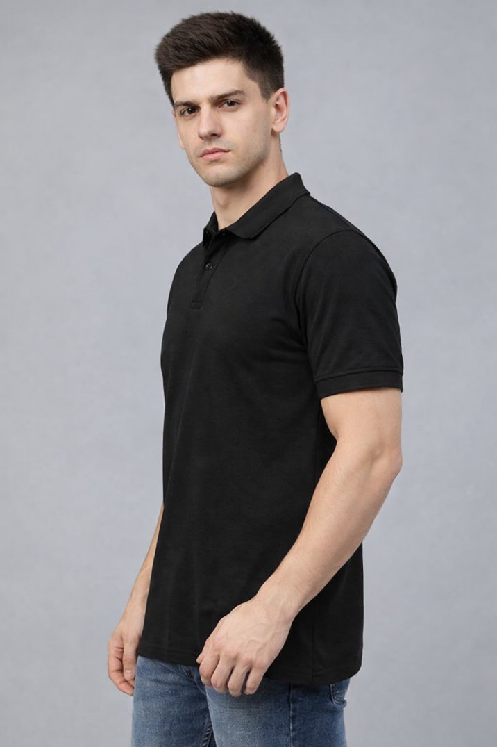 Premium Polo T-Shirt Black Colors | Cotton | Men’s Casual Wear|