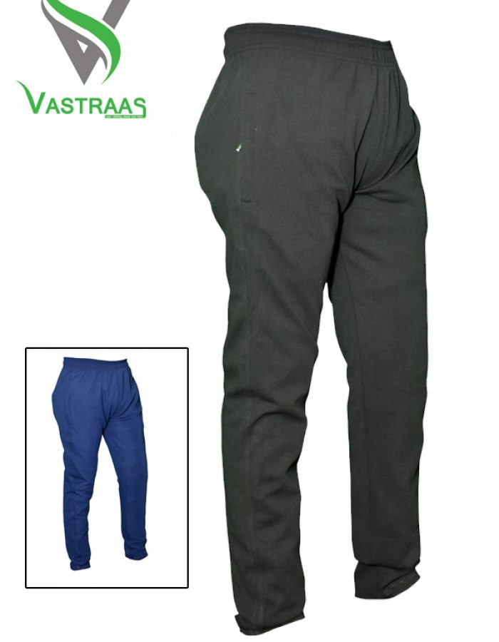 Vastraas Pack of 2 Solid Men’s Grey & Blue Track Pants