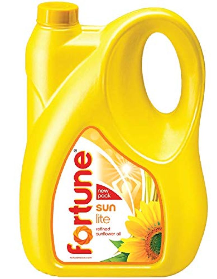Fortune Sunlite Refined Sunflower Oil, 5L Can