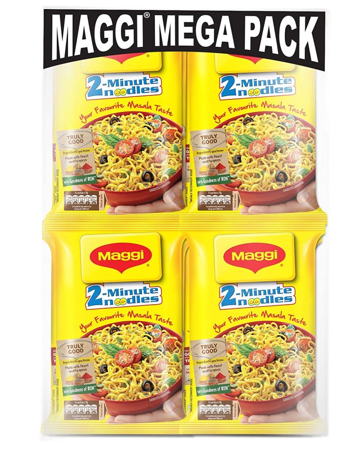 Maggi 2-Minute Noodles Masala, 70g (Pack of 12)