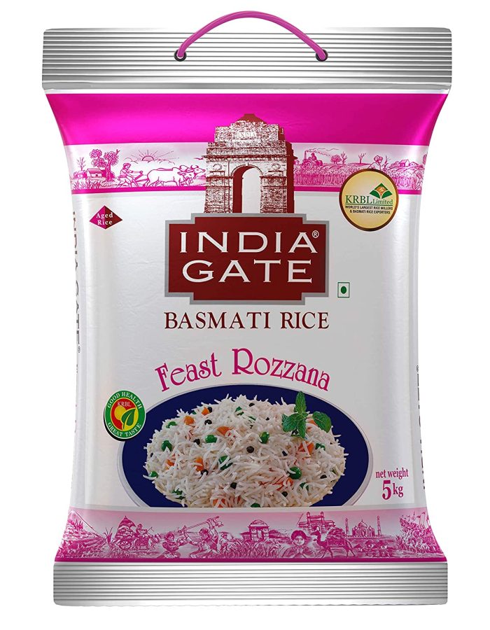 India Gate Basmati Rice, Rozana, 5kg इंडिया गेट बासमती चावल, रोज़ाना
