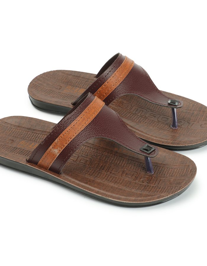 Libero Footwear Sliper Upper-Rexine Sole-Pu size (7×10) 2 colour(brown/black)32