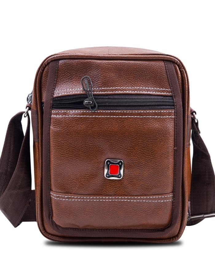 Vastraas Sling Messenger Bag Crossbody Bag for Men Chest Bag Side Bag Sling Bag for Ipad/Tablet Travel Office Business Messenger Shoulder Bag Money Bag for Men and Women