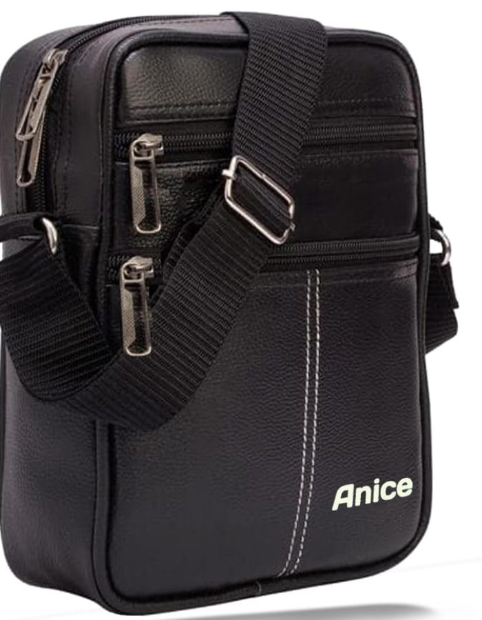 Vastraas Sling Messenger Bag Crossbody Bag for Men Chest Bag Side Bag Sling Bag for Ipad/Tablet Travel Office Business Messenger Shoulder Bag Money Bag for Men and Women