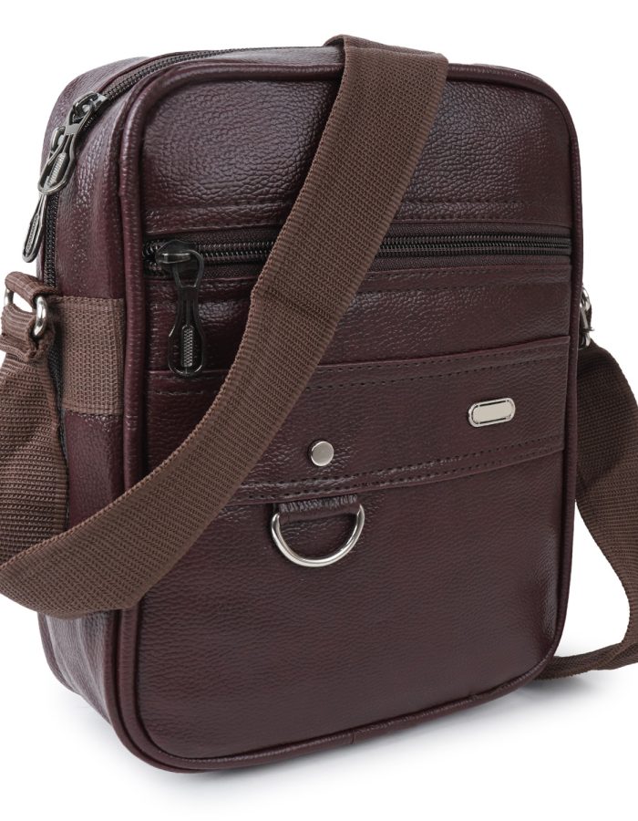 Vastraas Sling Messenger Bag Crossbody Bag for Men Chest Bag Side Bag Sling Bag for Ipad/Tablet Travel Office Business Messenger Shoulder Bag Money Bag for Men and Women
